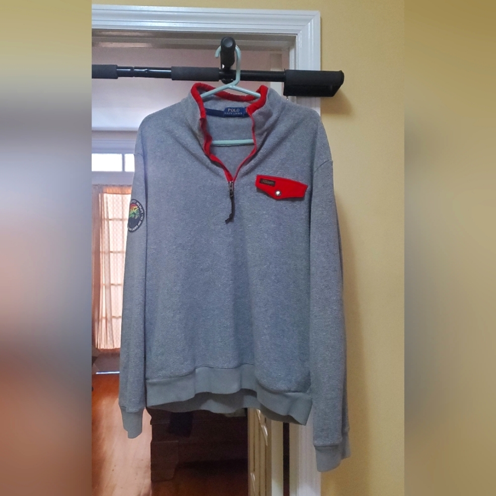 Ralph Lauren Half-Zip Fleece Sweater